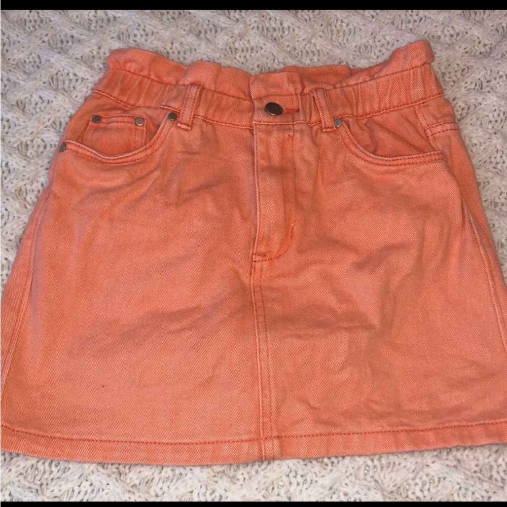 Orange Newbury Kustoms skirt